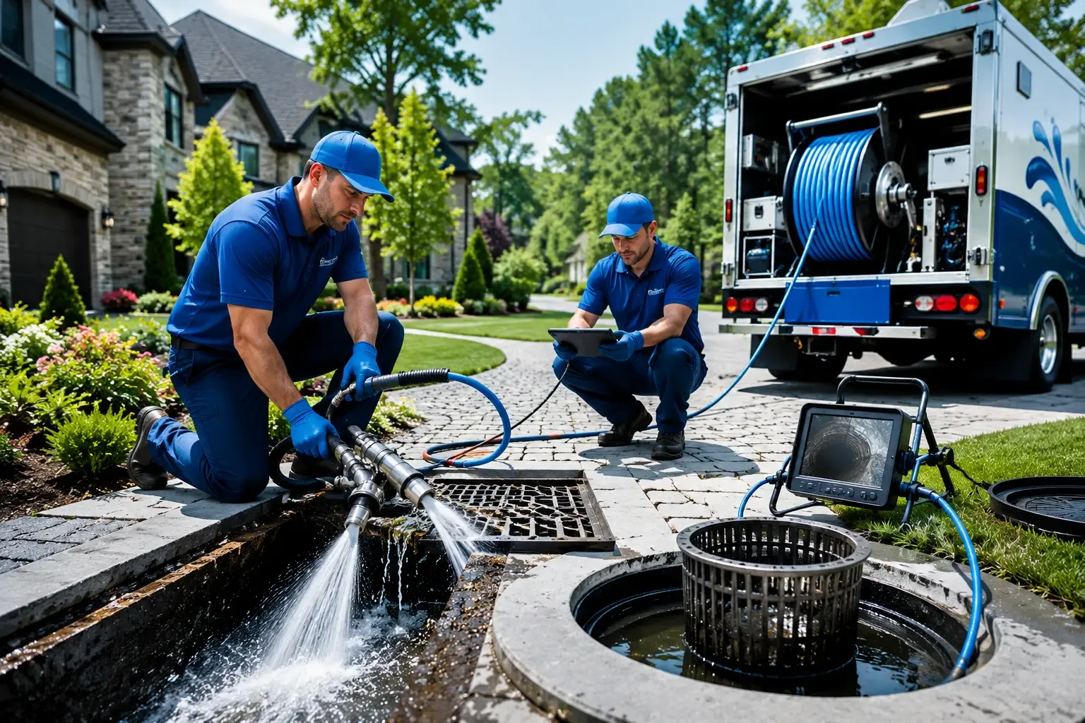 Local outdoor drain cleaning professionals in Cahone, CO